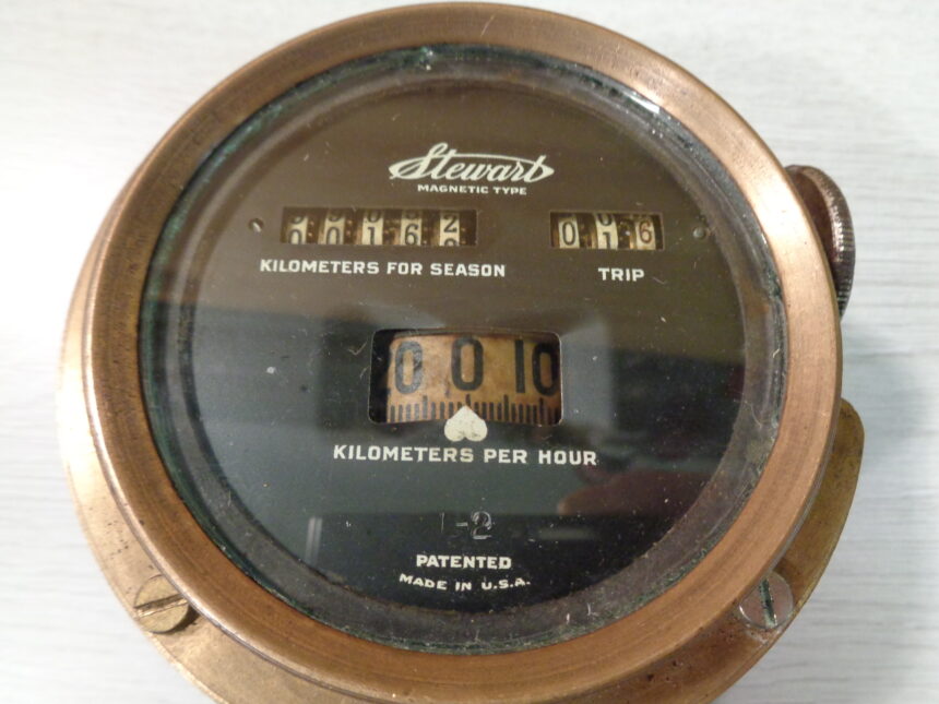 Sw Speedometer Stewart Warner Speedometer - JWC