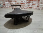Passagerare sadel. Antique seat saddle seat vintage motorcycle - Bild 13