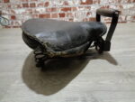 Passagerare sadel. Antique seat saddle seat vintage motorcycle - Bild 10