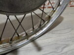 Ajs / Matchless  Framhjul 19/3,25" - Bild 3