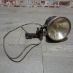 Antique Eisemann spot light head motorcycle Indian Harley vintage or 1920's – 1930 CAR  – Original – Display / Restore