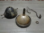 Antique Lucas  light head motorcycle Bsa Triumph Norton vintage 1910's – 1920 – Original – Display / Restore.   - Bild 11