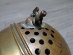 Early Motorcycle Acetylene / Carbid  Headlamp LUCIDUS PARIS ca 1910–1925 – Original – Display / Restore - Bild 8