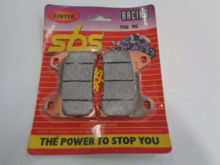 SBS Brake pads/bromsbelägg 706RS FRONT/706RS.S Sinter Racing