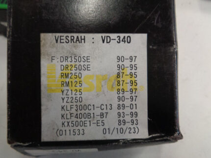 Vesrah Break Pads/Bromsbelägg VD-340 Green Organic Kevlar